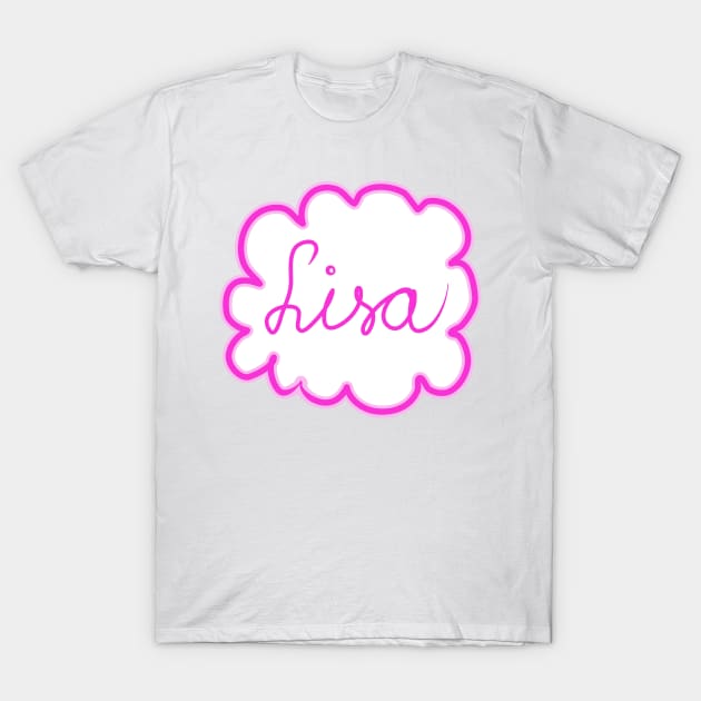 Lisa. Female name. T-Shirt by grafinya